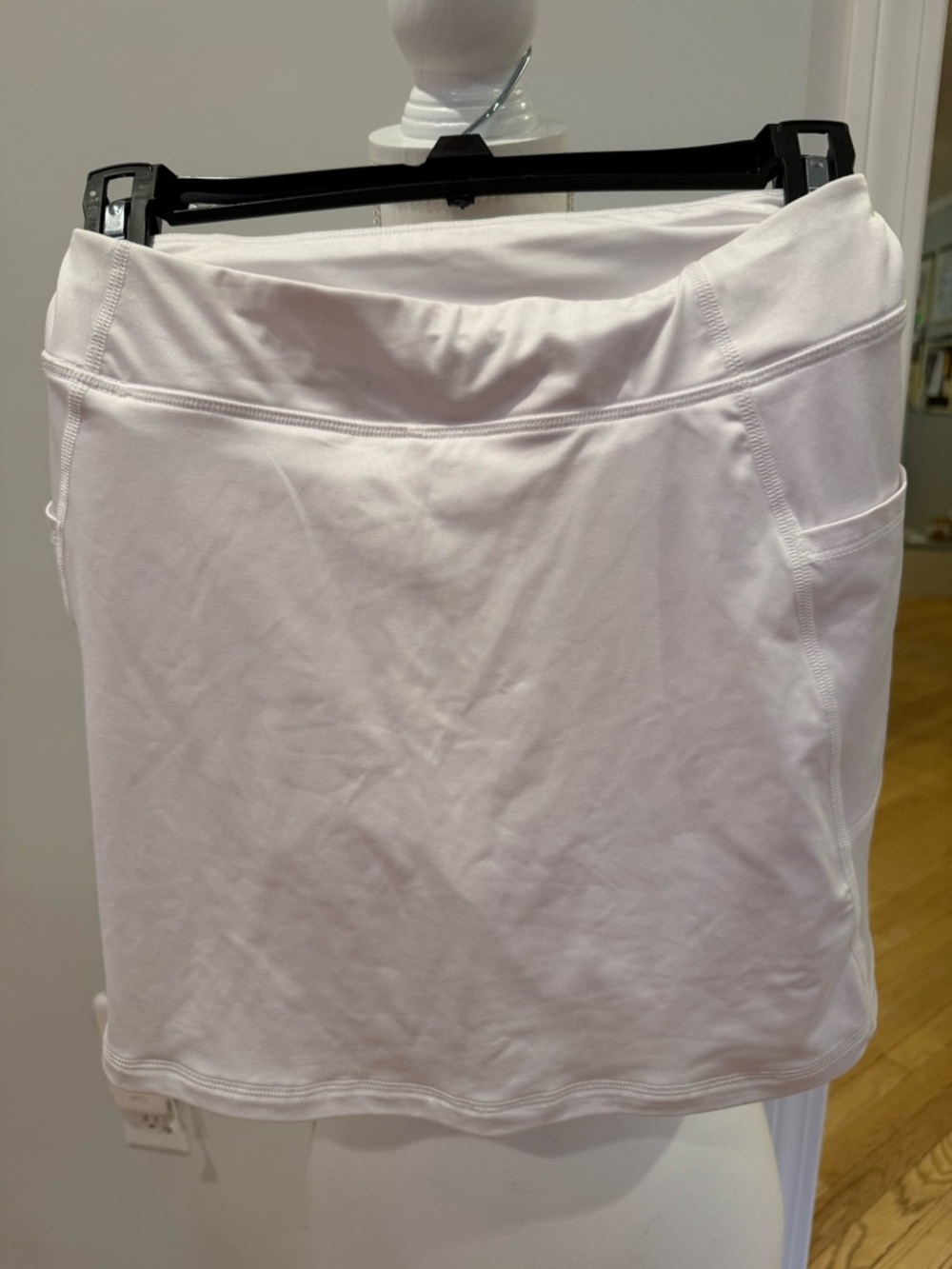Primary White Pocket Tennis Skort